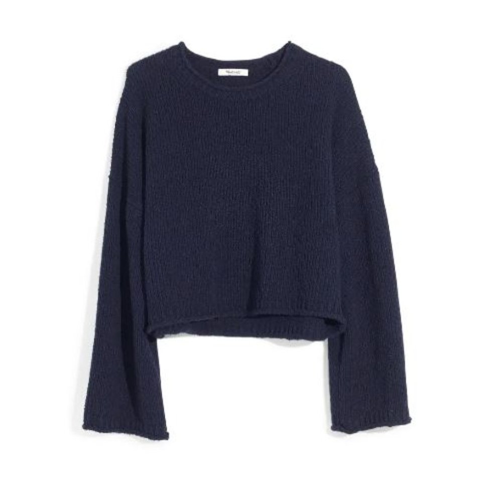 MADEWELL - BROWNSTONE PULLOVER SWEATER